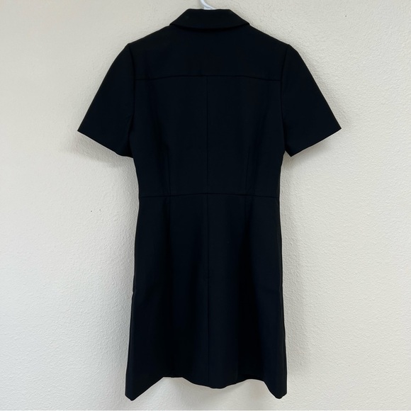 J. Crew Parc Dress Four Season Stretch Fabric in Black Size 6 NWT Mini - Picture 10 of 11